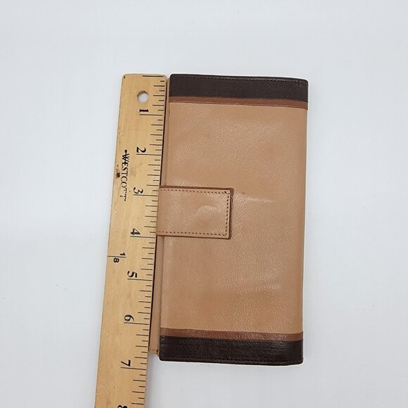 Vintage Leather Wallet Made Expressly for Jordan Marsh Wallet Italy Classic - Picture 9 of 10